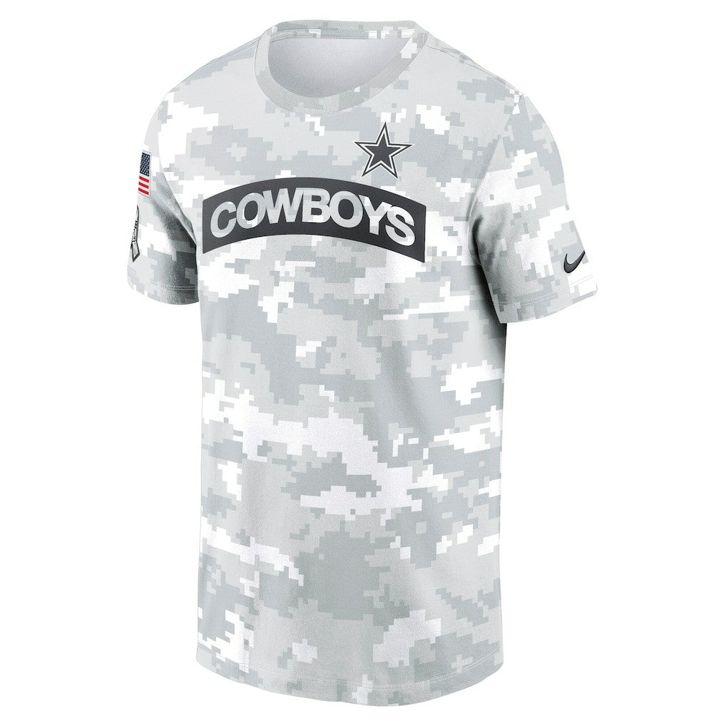 Nike Dallas Cowboys 2024 Salute To Service Performance T-Shirt Arctic Camo