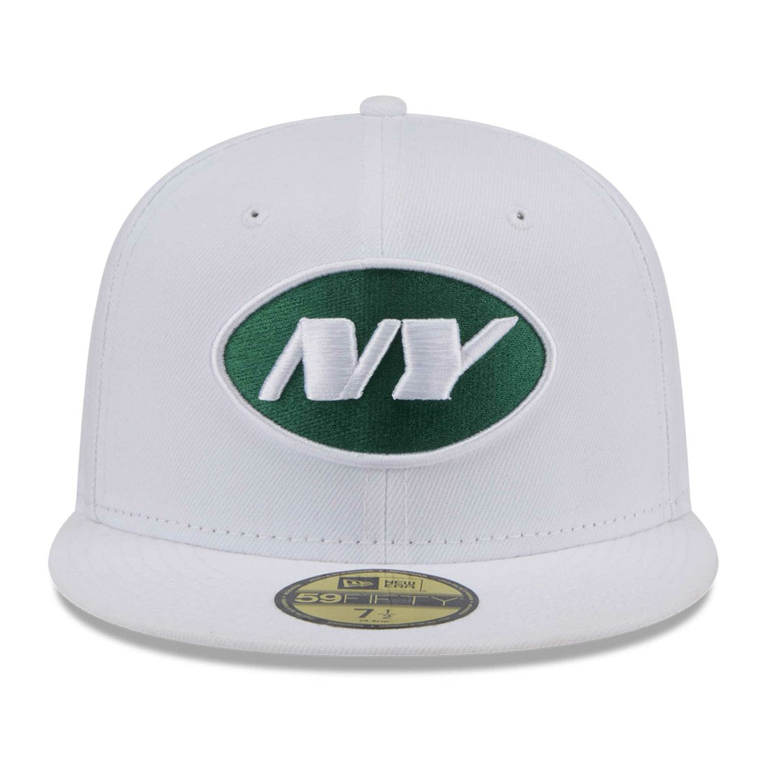 New York Jets New Era Omaha 59FIFTY Fitted Hat White