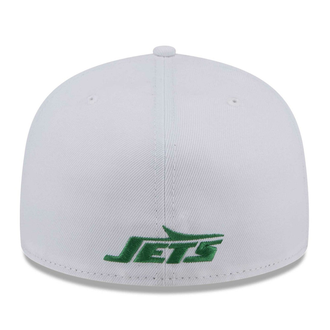 New York Jets New Era Wordmark Omaha 59FIFTY Fitted Hat White