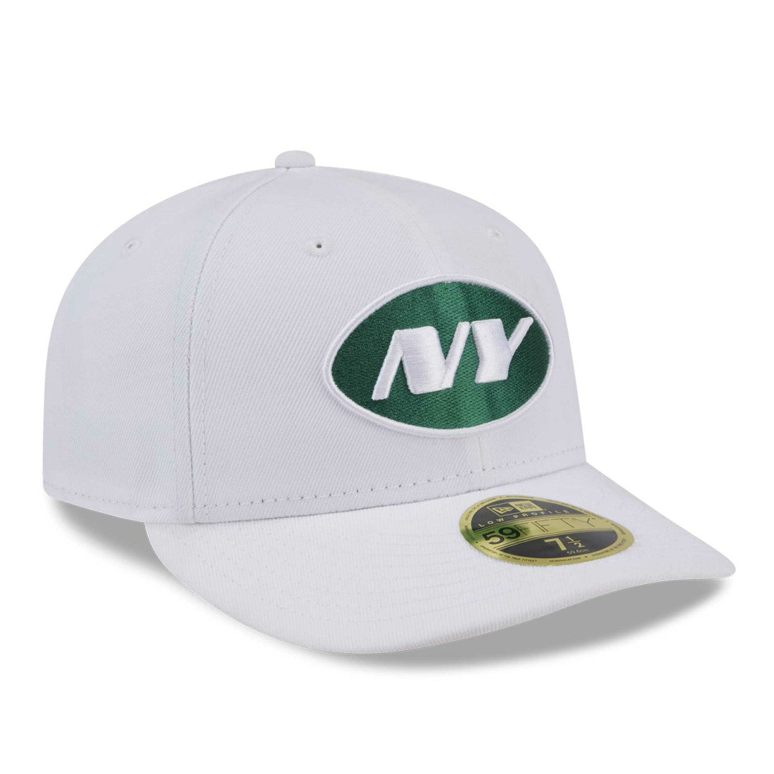 New York Jets New Era Omaha Low Profile 59FIFTY Fitted Hat White