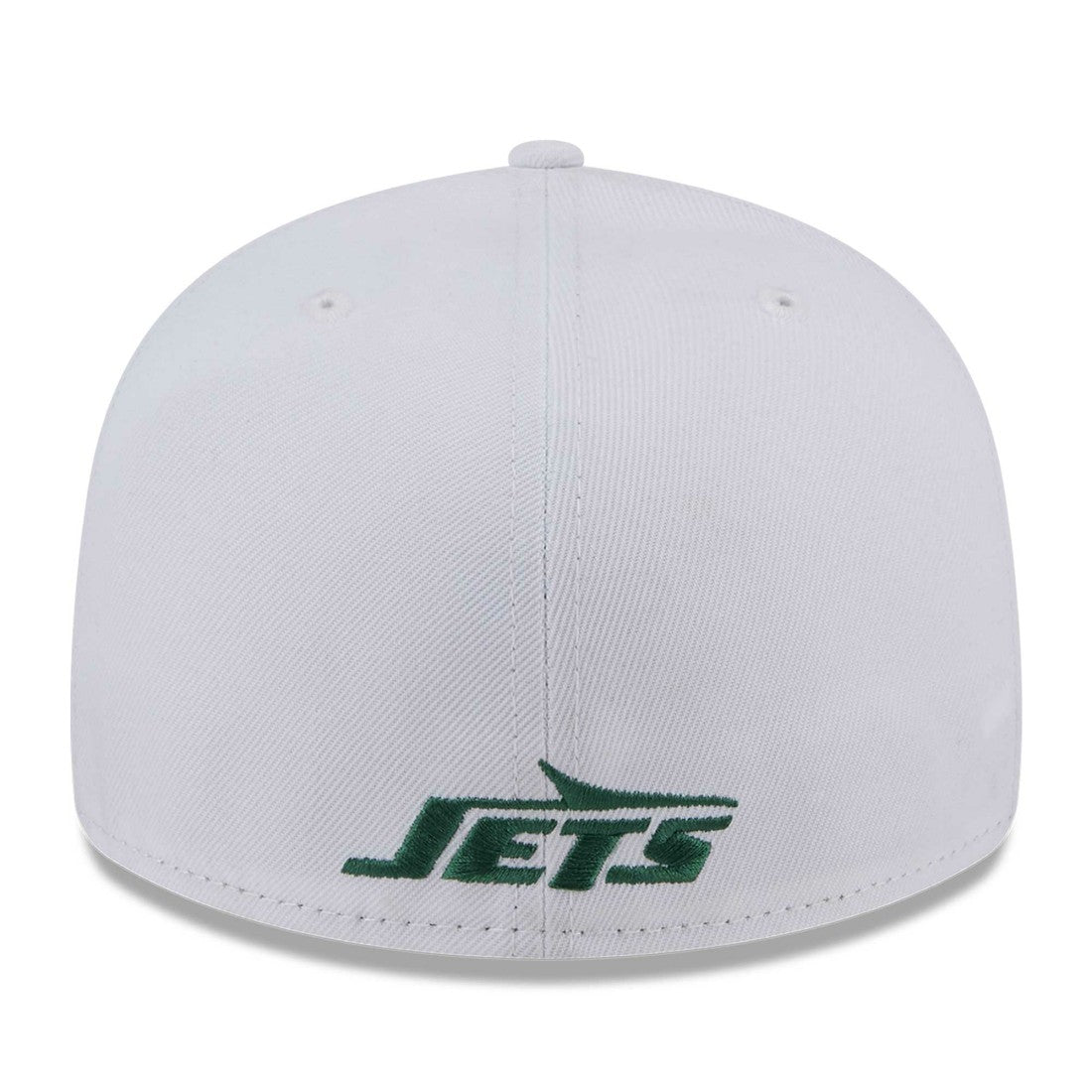 New York Jets New Era Wordmark Omaha Low Profile 59FIFTY Fitted Hat White