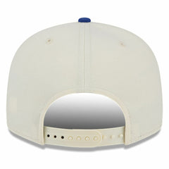 New York Giants New Era 100th Season Two-Tone 9FIFTY Snapback Hat Cream/Royal