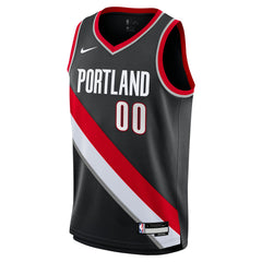 Scoot Henderson Portland Trail Blazers Youth Swingman Jersey Icon Edition Black | Nike Lifestyle