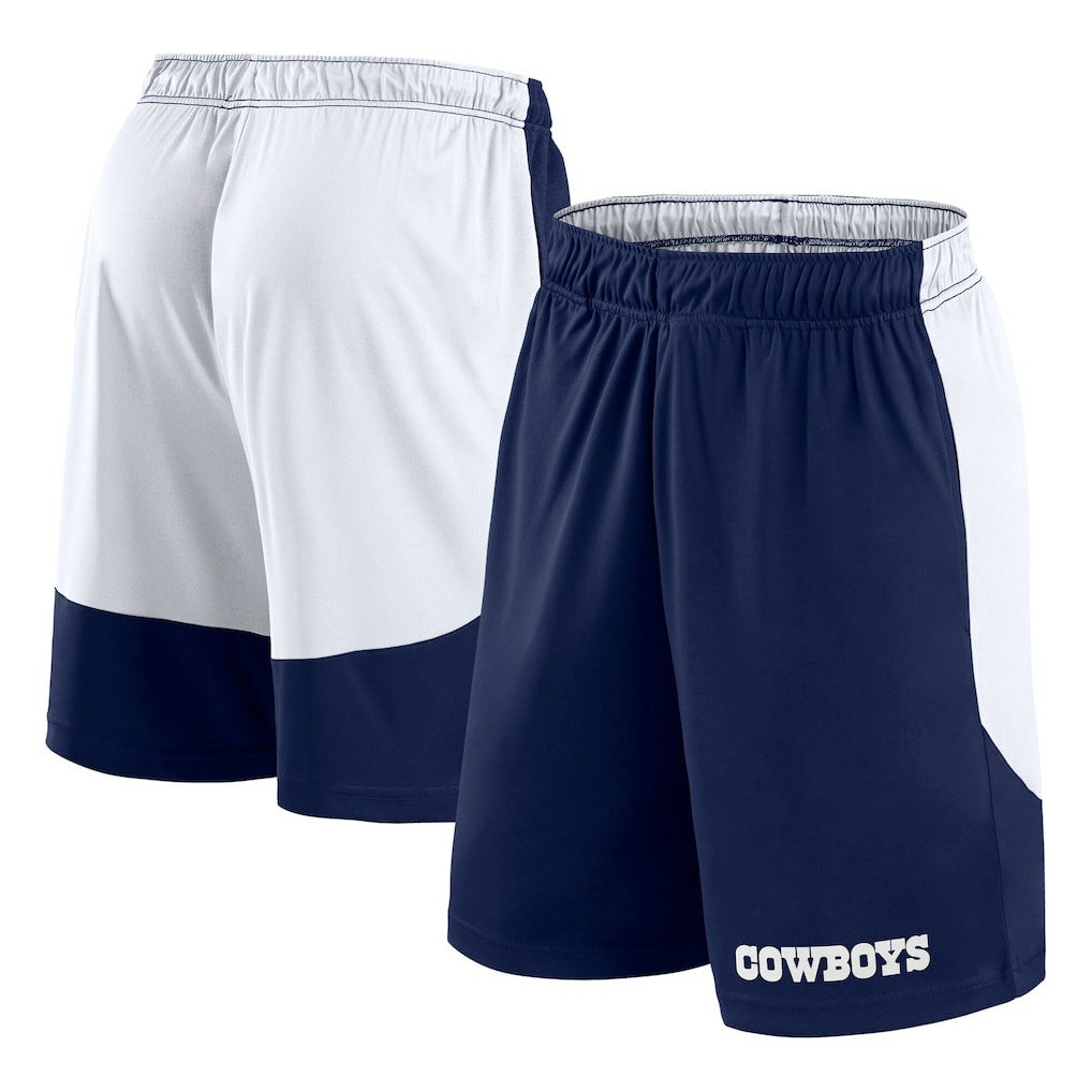 Fanatics Dallas Cowboys Launch Shorts Navy/White