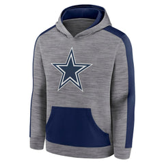 Fanatics Dallas Cowboys Deliver Pullover Hoodie Heather Gray