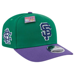 San Francisco Giants New Era 2024 Big League Chew Flavor Pack 9SEVENTY Adjustable Hat - Green/Purple - New Era Online