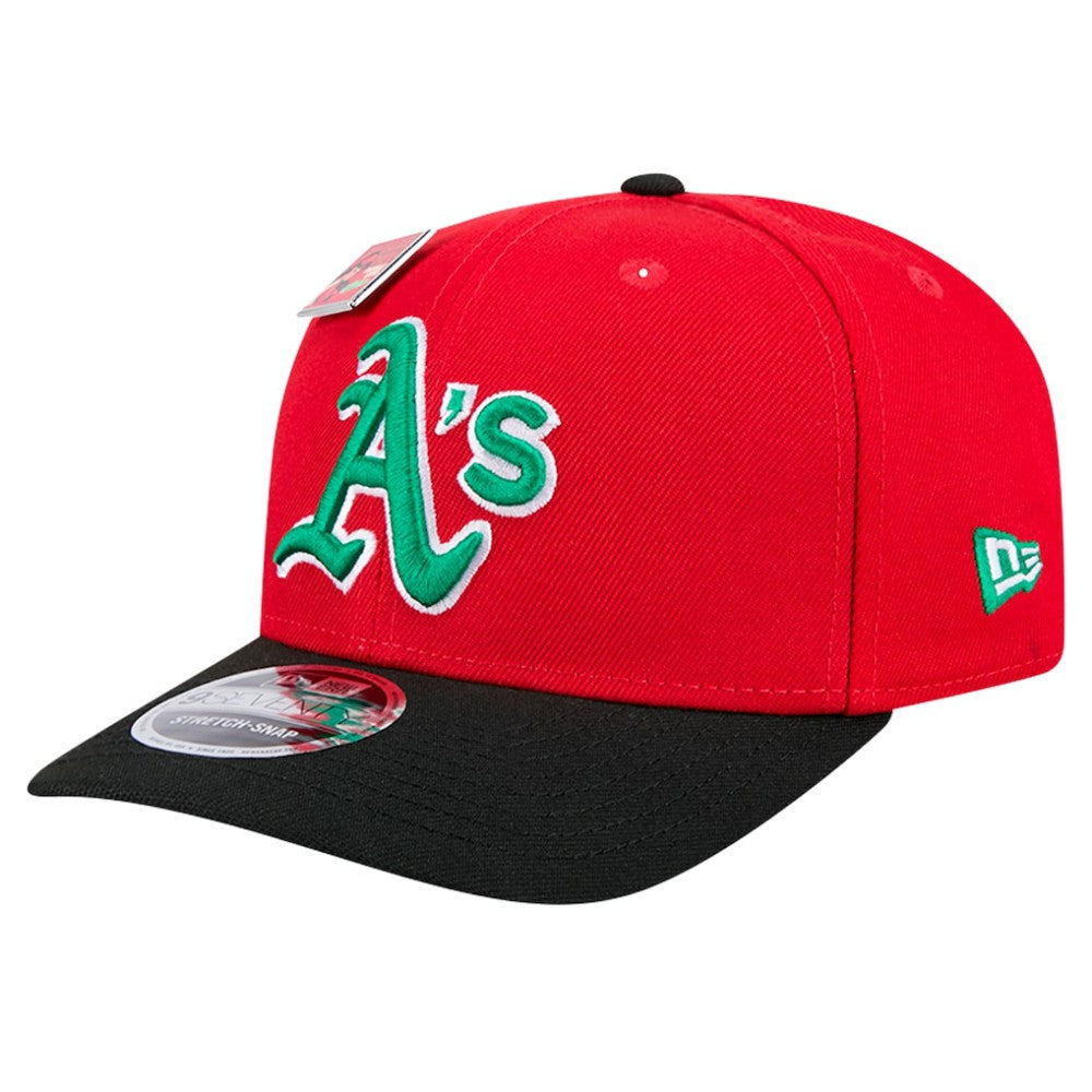 Athletics New Era 2024 Big League Chew Flavor Pack 9SEVENTY Adjustable Hat - Red/Black - New Era Lifestyle