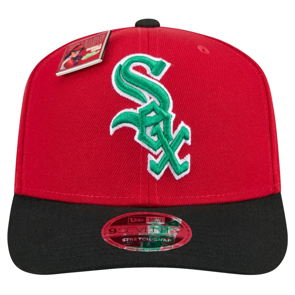 Chicago White Sox New Era 2024 Big League Chew Flavor Pack 9SEVENTY Adjustable Hat - Red/Black - New Era Discount
