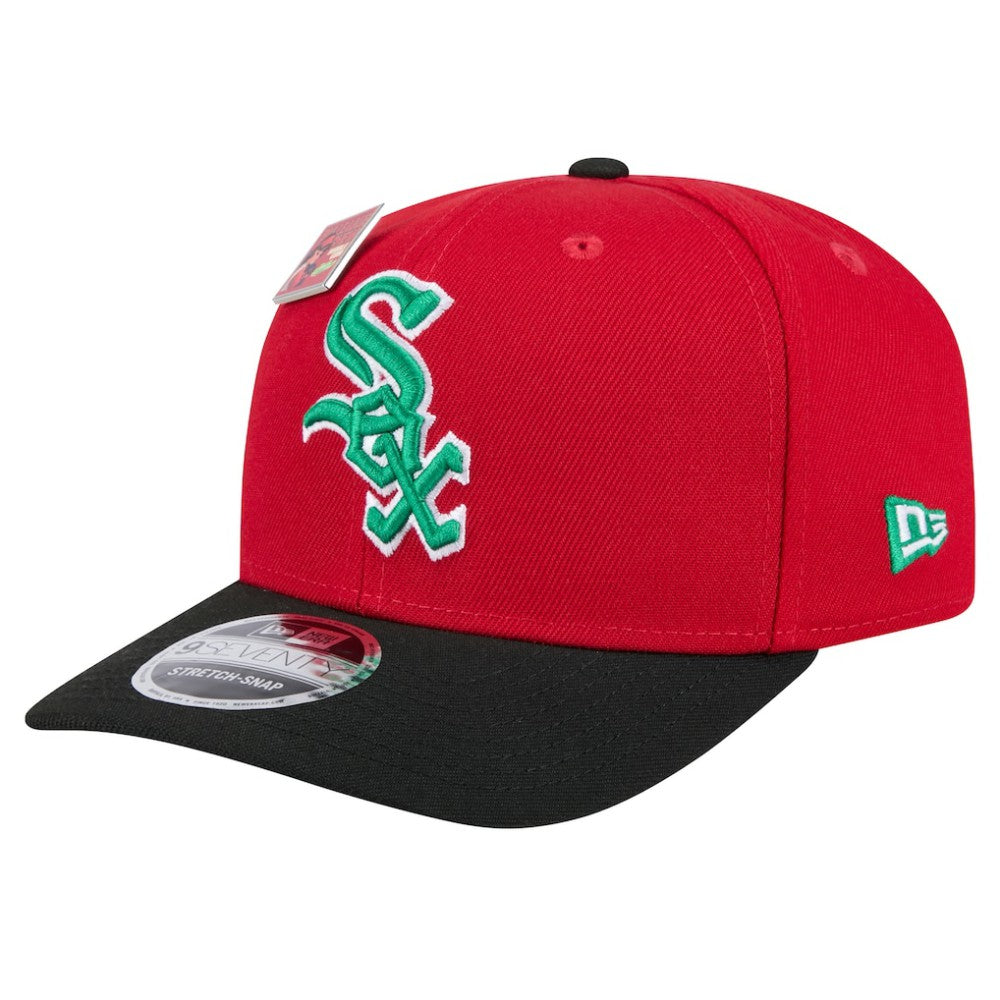 Chicago White Sox New Era 2024 Big League Chew Flavor Pack 9SEVENTY Adjustable Hat - Red/Black - New Era Discount