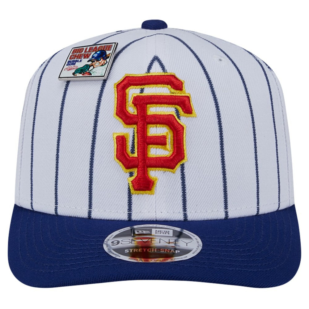 San Francisco Giants New Era 2024 Big League Chew Original 9SEVENTY Adjustable Hat - White/Royal - New Era Sale