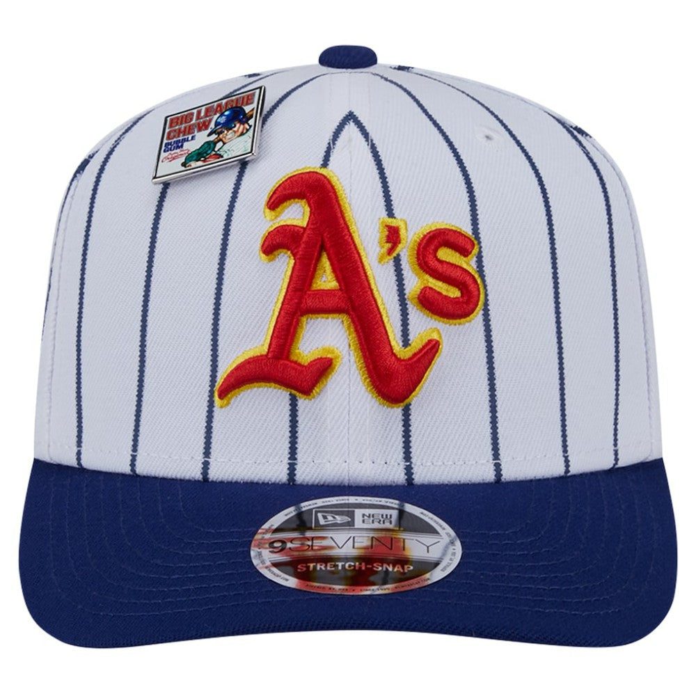 Athletics New Era 2024 Big League Chew Original 9SEVENTY Adjustable Hat - White/Royal - New Era on Sale