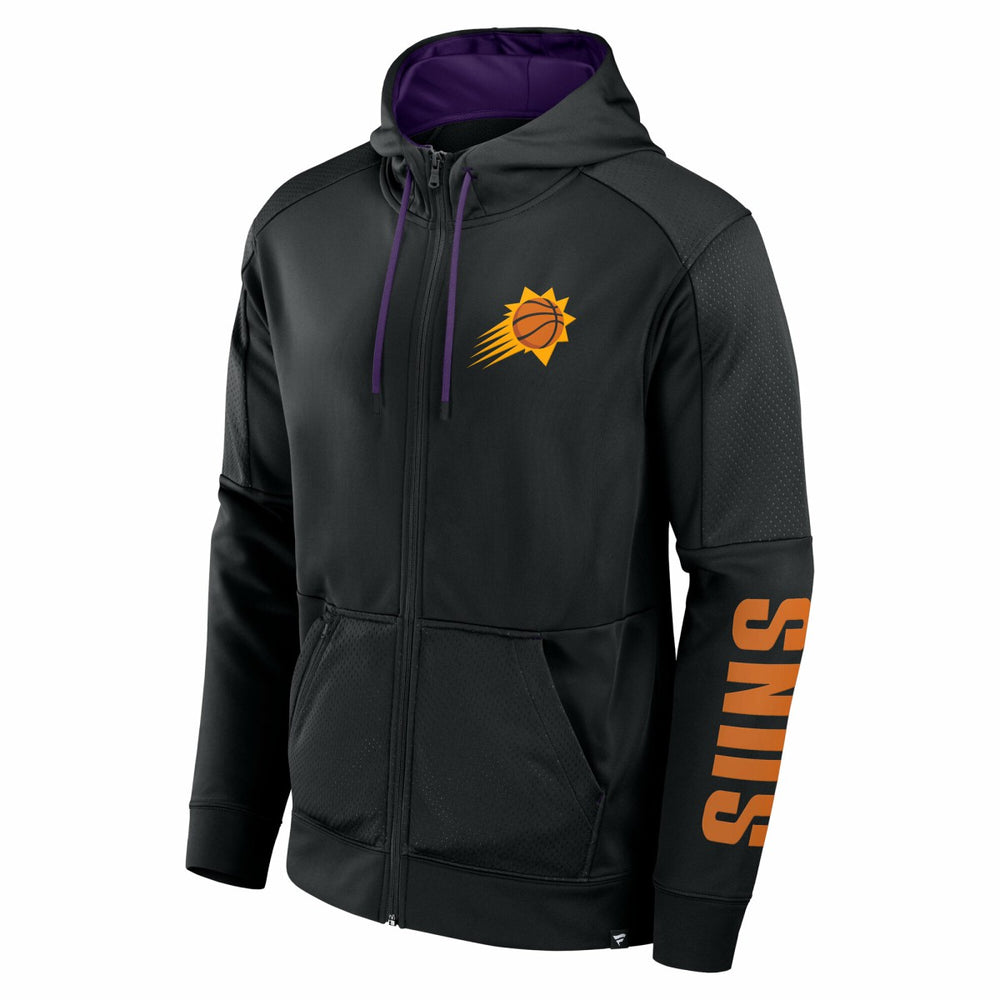 Phoenix Suns Baller Defender Performance Full-Zip Hoodie Black | Fanatics