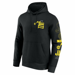 Utah Jazz Game Time Crossover Pullover Hoodie Black | Fanatics online