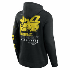 Utah Jazz Game Time Crossover Pullover Hoodie Black | Fanatics online