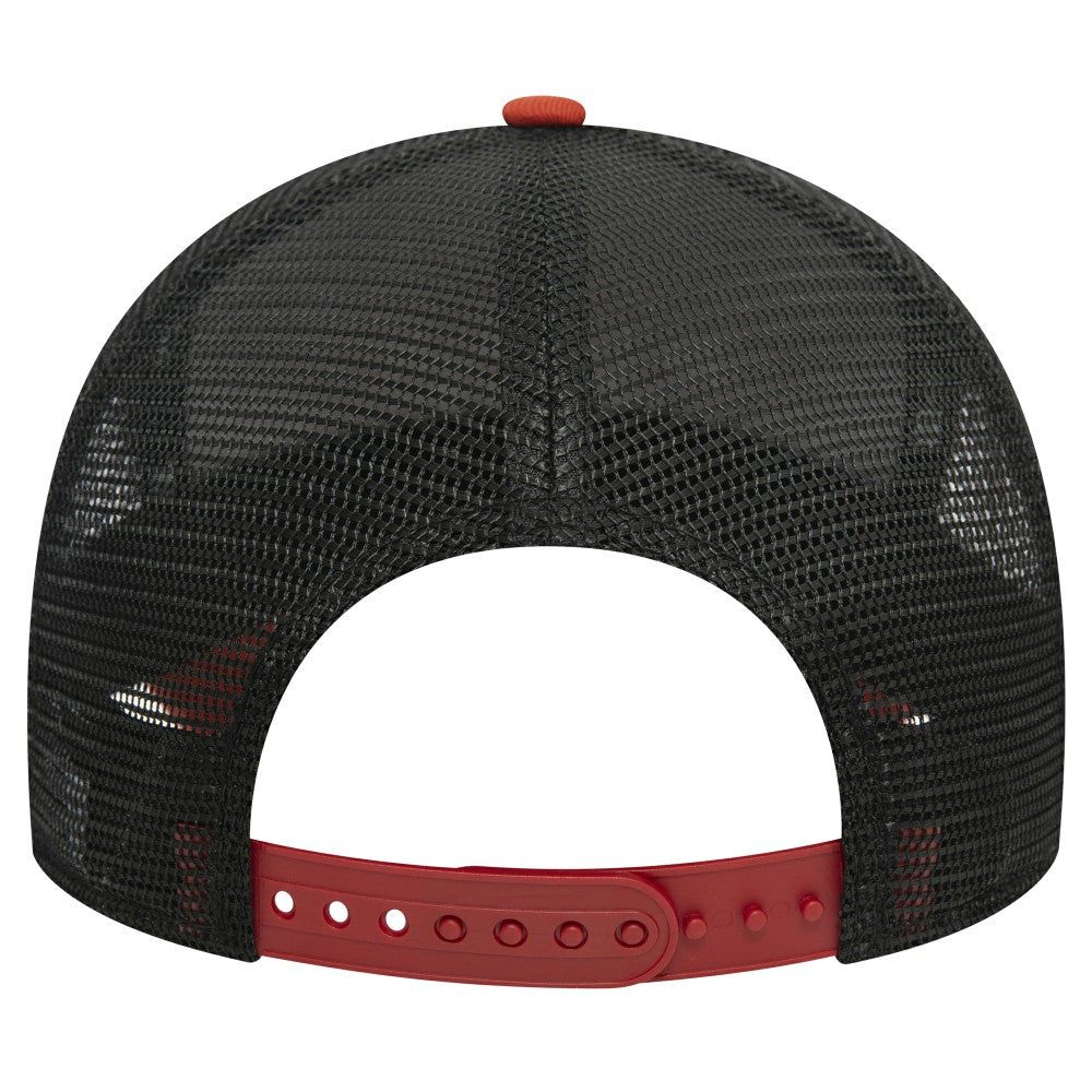 AC Milan New Era 9FORTY A-Frame Trucker Adjustable Hat Brown - New Era