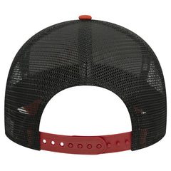 AC Milan New Era 9FORTY A-Frame Trucker Adjustable Hat Brown - New Era