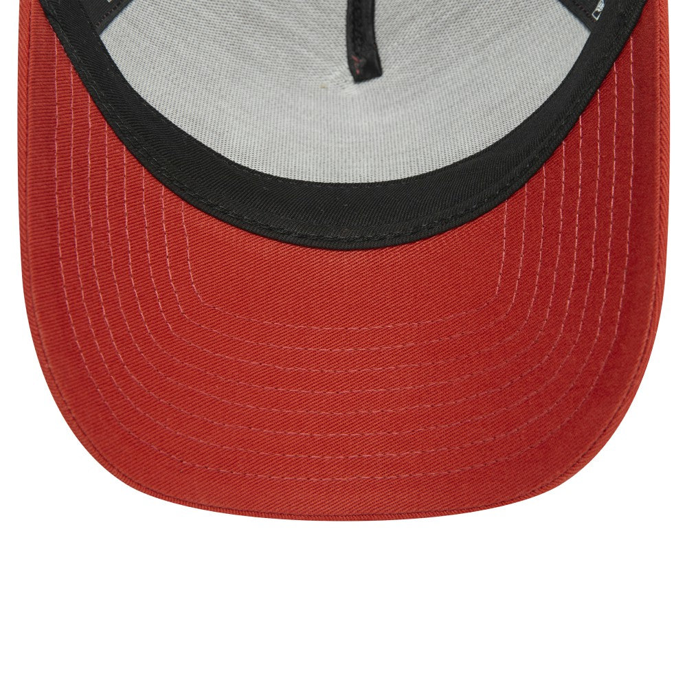 AC Milan New Era 9FORTY A-Frame Trucker Adjustable Hat Brown - New Era