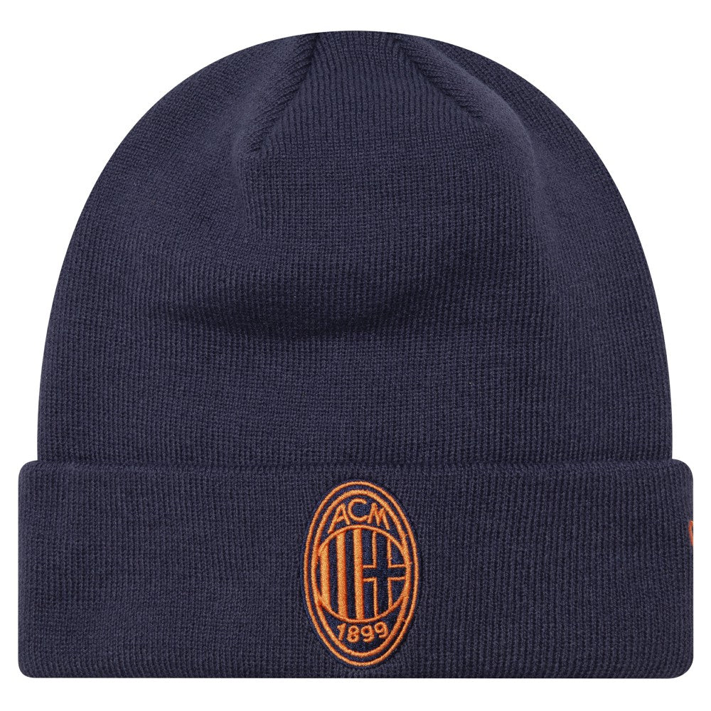 AC Milan New Era Seasonal Cuffed Knit Hat Navy - New Era for sale