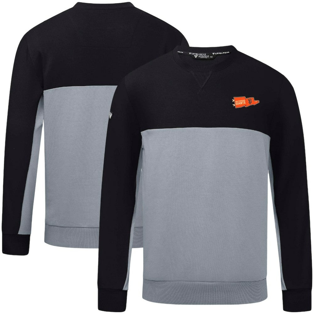 San Francisco Giants Levelwear  Legacy Rafters Pullover Sweatshirt - Black - MLB Discount