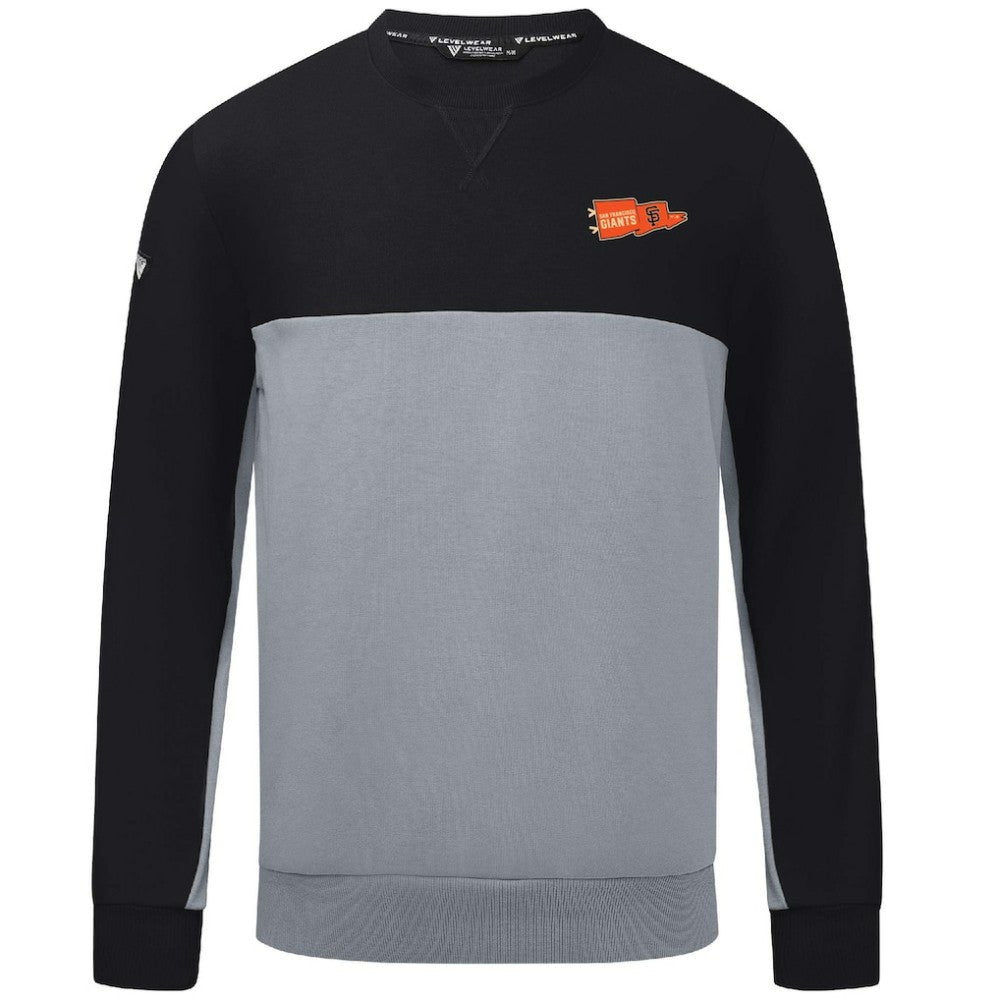 San Francisco Giants Levelwear  Legacy Rafters Pullover Sweatshirt - Black - MLB Discount