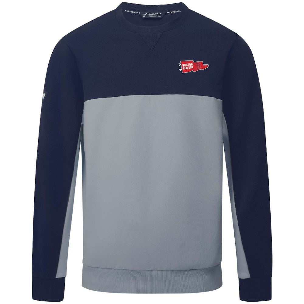 Boston Red Sox Levelwear  Legacy Rafters Pullover Sweatshirt - Navy - MLB Discount