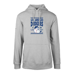Los Angeles Dodgers Levelwear  Podium Inaugural Pullover Hoodie - Gray - MLB on Sale