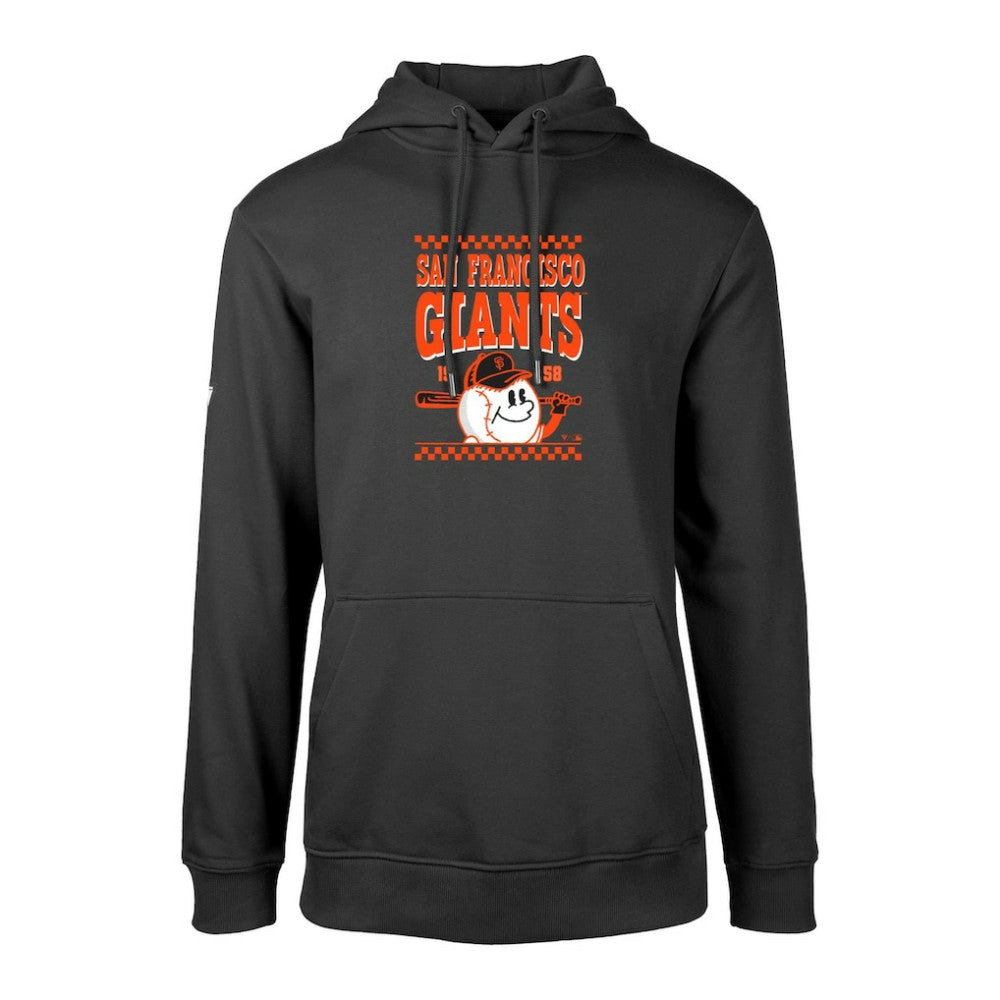 San Francisco Giants Levelwear  Podium Inaugural Pullover Hoodie - Black - MLB Lifestyle