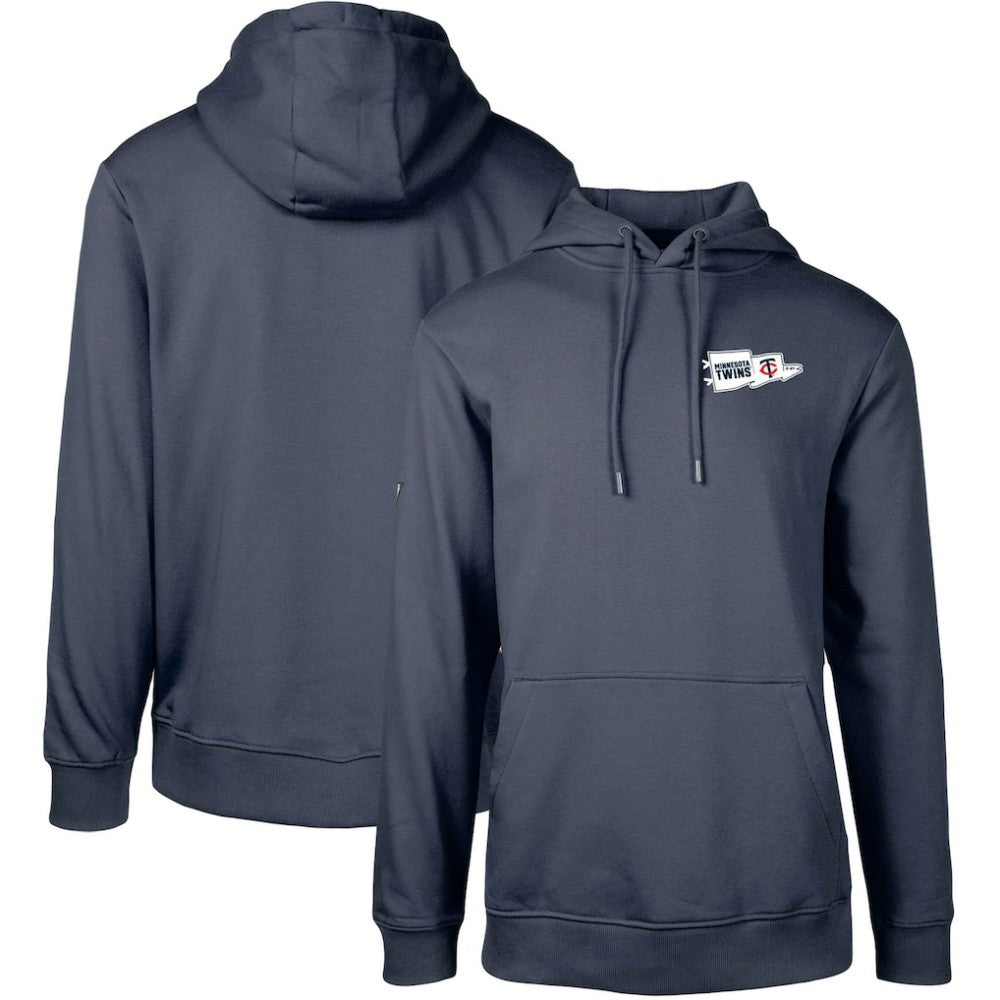 Minnesota Twins Levelwear  Podium Rafters Pullover Hoodie - Navy - MLB Discount