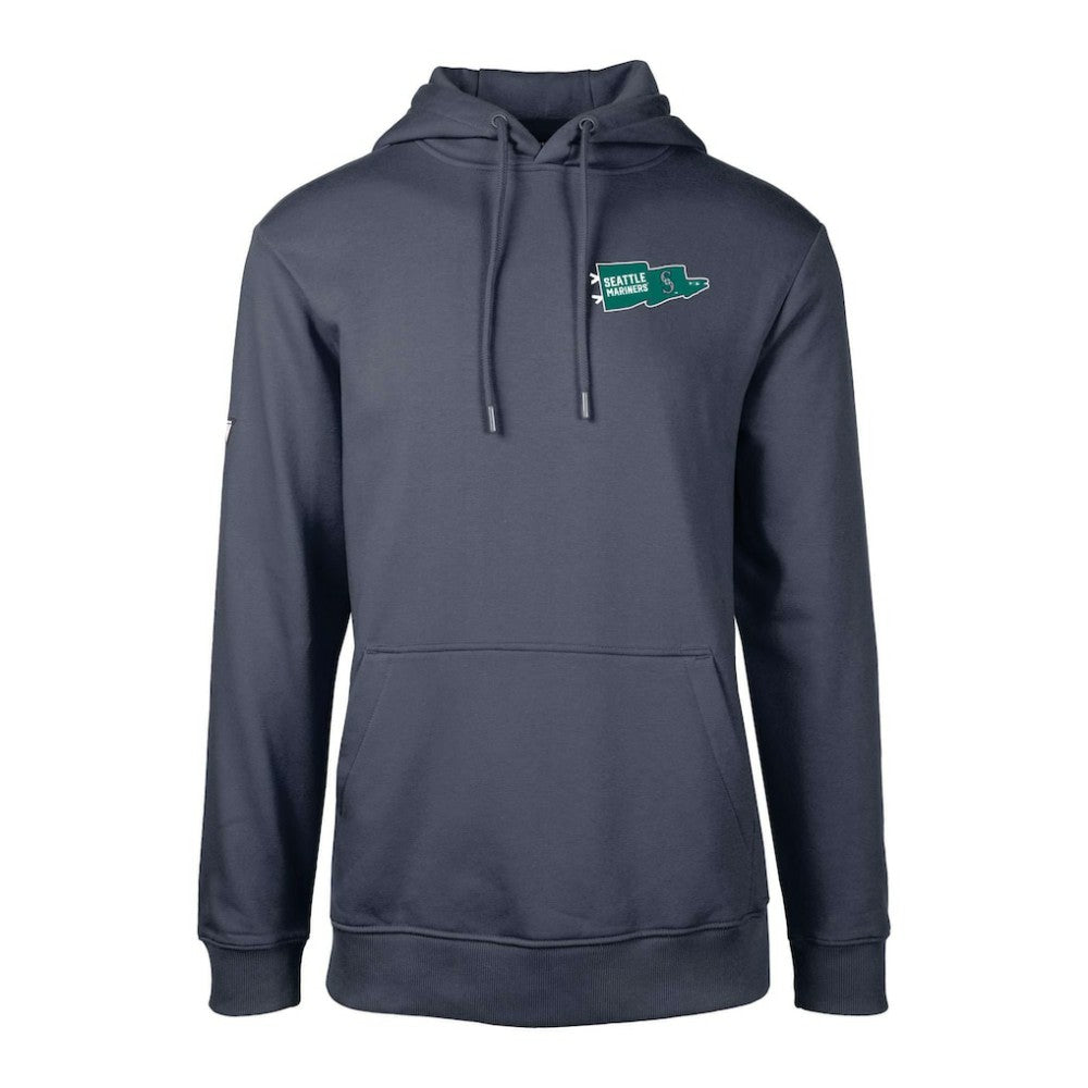 Seattle Mariners Levelwear  Podium Rafters Pullover Hoodie - Navy - MLB Lifestyle
