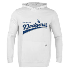 Los Angeles Dodgers Levelwear  Relay 2.0 Retro Pullover Hoodie - White - MLB Discount