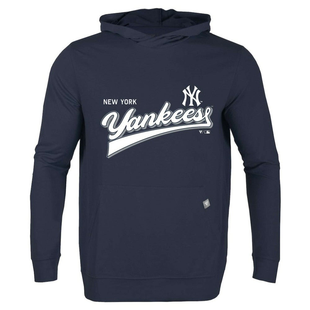 New York Yankees Levelwear  Relay 2.0 Retro Pullover Hoodie - Navy - MLB Discount