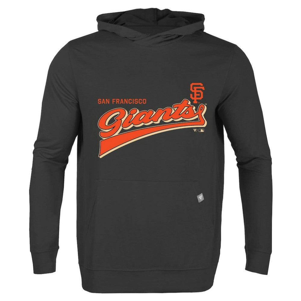 San Francisco Giants Levelwear  Relay 2.0 Retro Pullover Hoodie - Black - MLB Sale