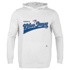 Toronto Blue Jays Levelwear  Relay 2.0 Retro Pullover Hoodie - White - MLB Online