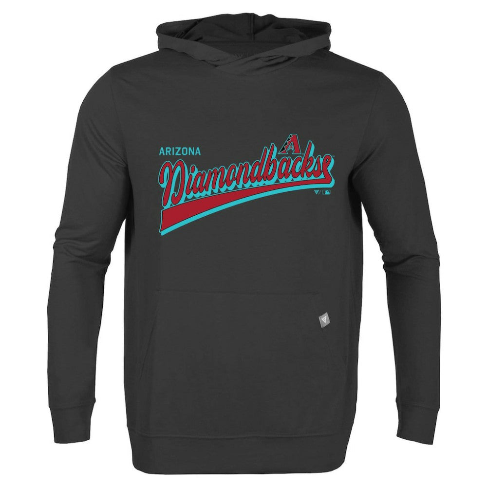 Arizona Diamondbacks Levelwear  Relay 2.0 Retro Pullover Hoodie - Black - MLB Sale