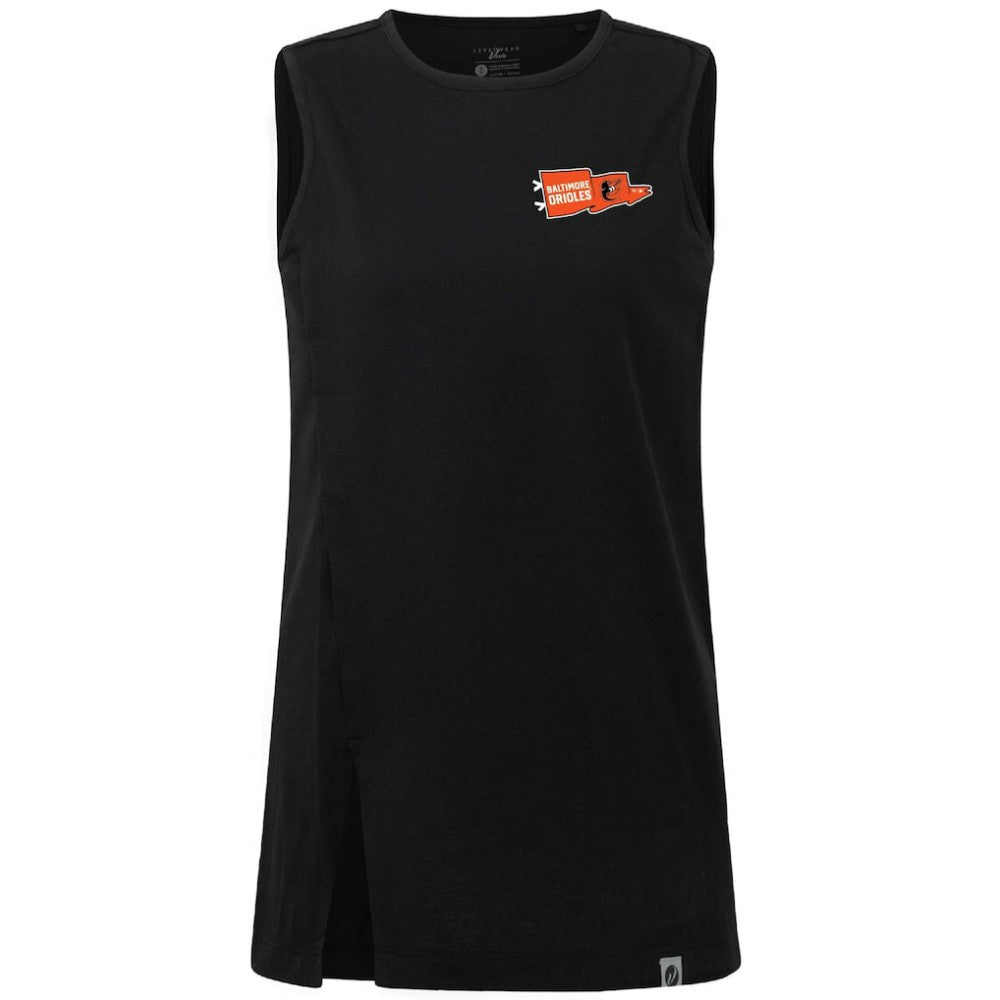 Baltimore Orioles Levelwear Women's  Influx Rafters Tank Top - Black - MLB on Sale