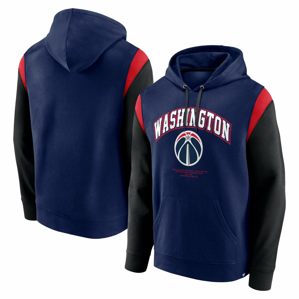 Washington Wizards Scorer Pullover Hoodie Navy | Fanatics discount