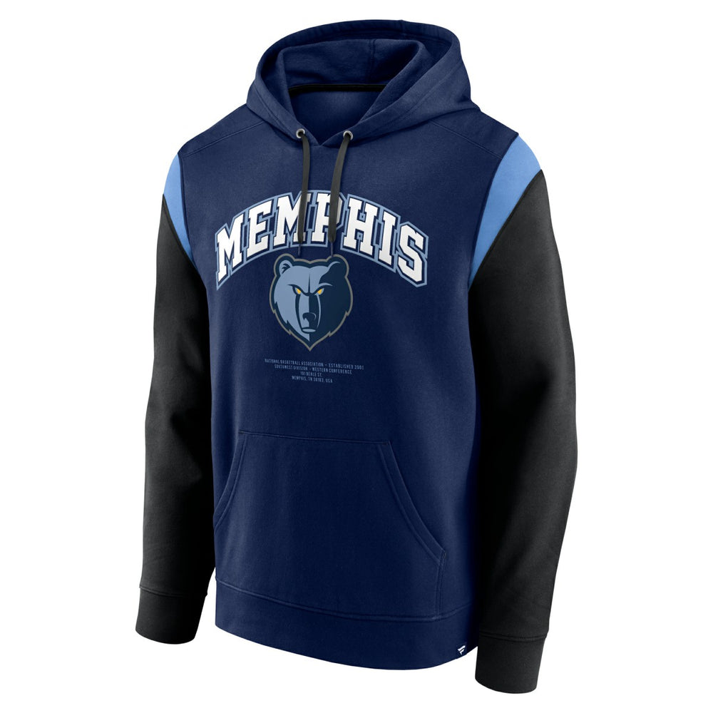 Memphis Grizzlies Scorer Pullover Hoodie Navy | Fanatics Near Me