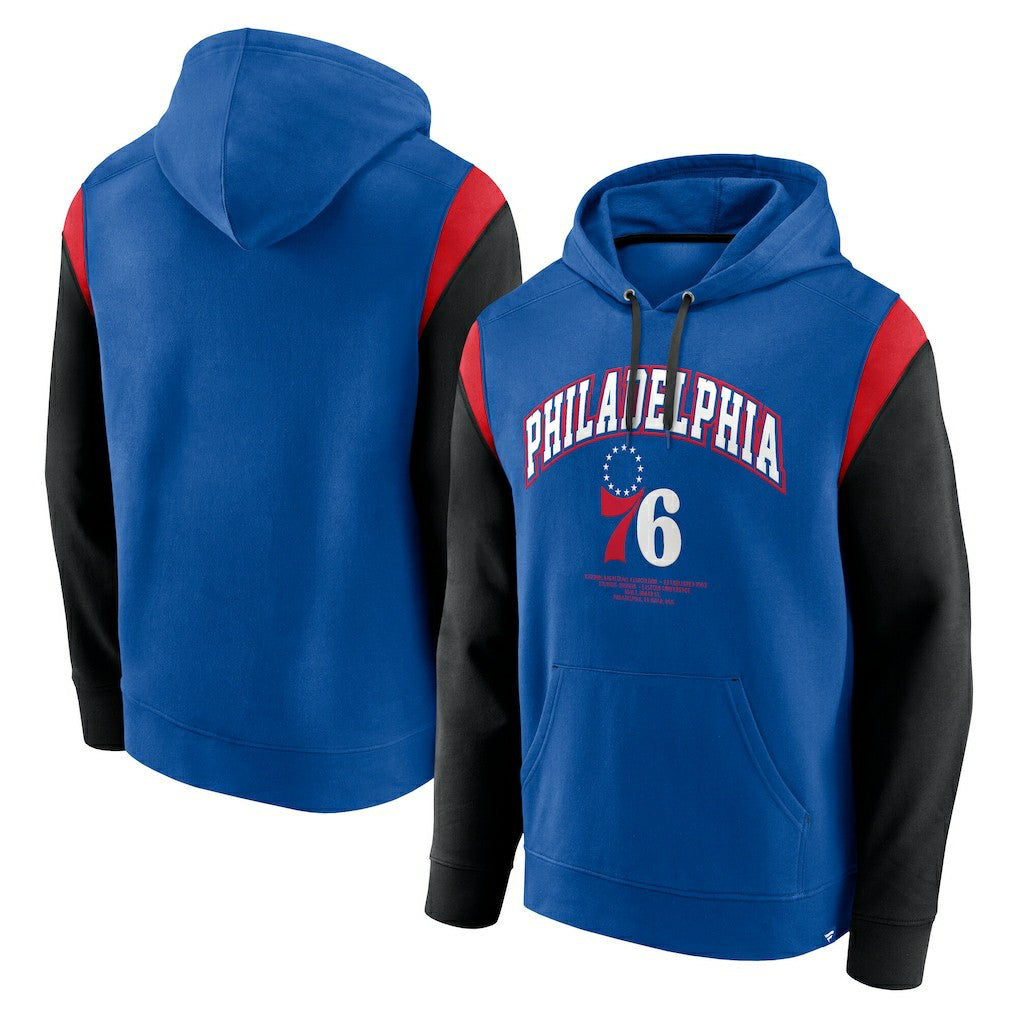 Philadelphia 76ers Scorer Pullover Hoodie Royal | Fanatics discount