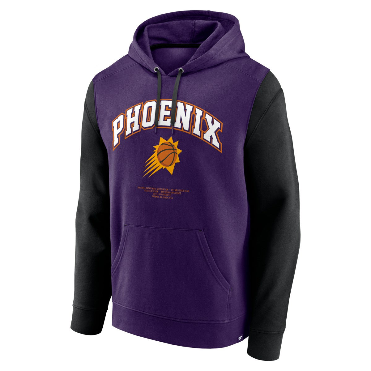 Phoenix Suns Scorer Pullover Hoodie Purple/Black | Fanatics for sale