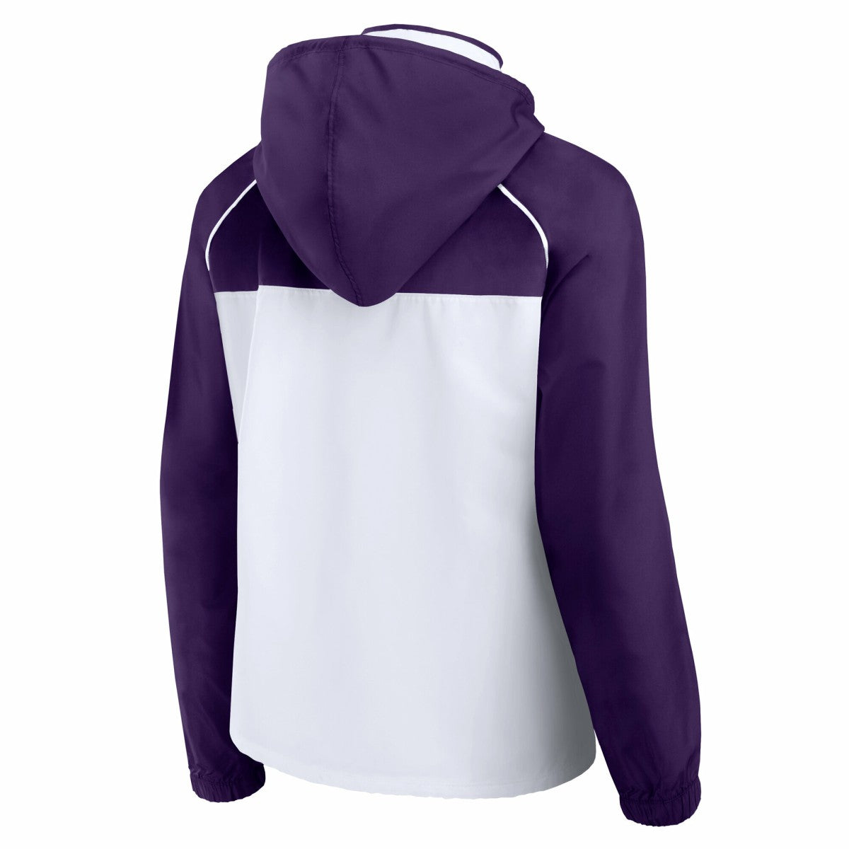 Phoenix Suns Women's Anorak Raglan Full-Zip Hoodie Jacket White/Purple | Fanatics Lifestyle