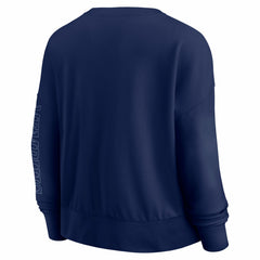 Memphis Grizzlies Women's Oversized Game Day Pullover Sweatshirt Navy | Fanatics discount
