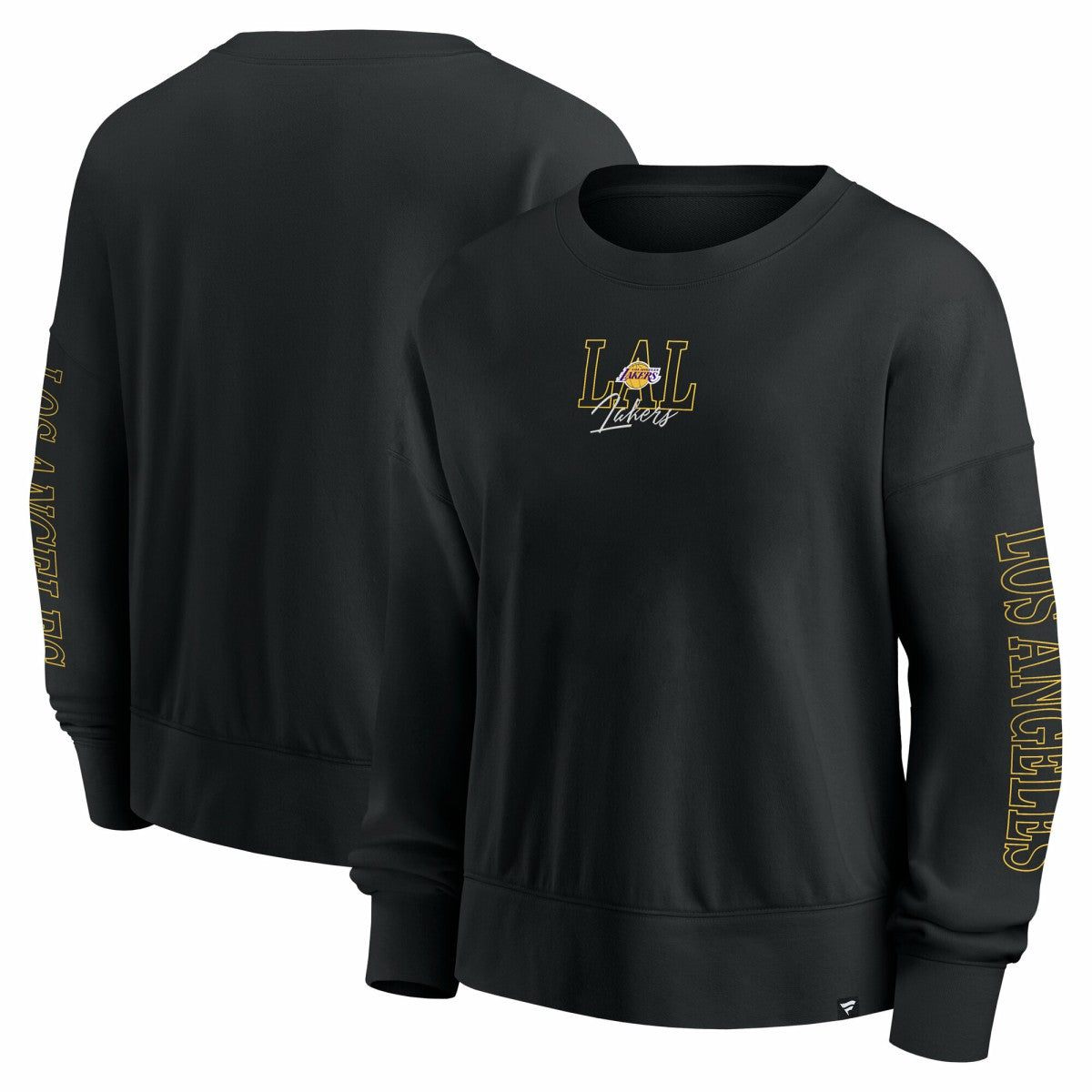 Los Angeles Lakers Women's Oversized Game Day Pullover Sweatshirt Black | Fanatics discount