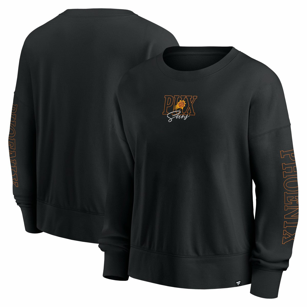 Phoenix Suns Women's Oversized Game Day Pullover Sweatshirt Black | Fanatics online