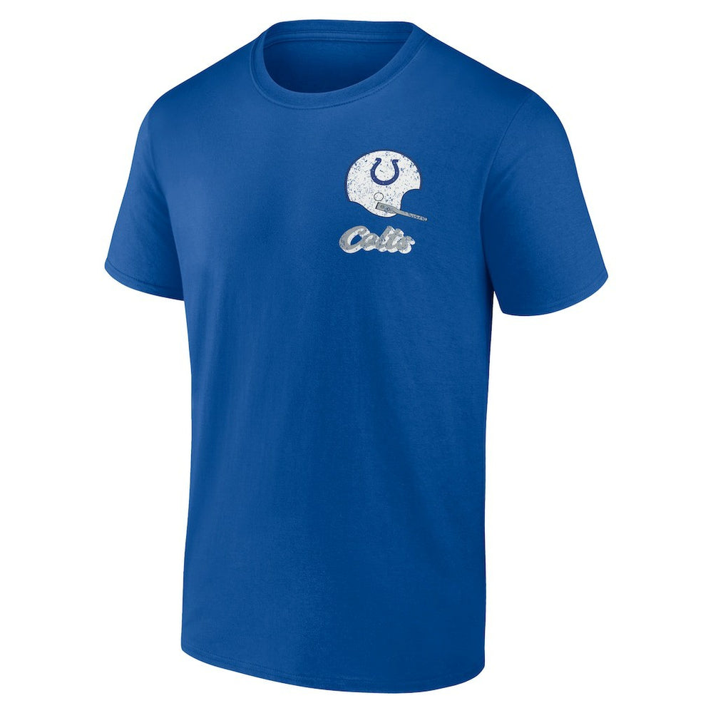 Fanatics Indianapolis Colts Never Over T-Shirt Royal