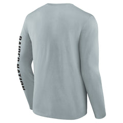 Fanatics Las Vegas Raiders Vision Long Sleeve T-Shirt Gray