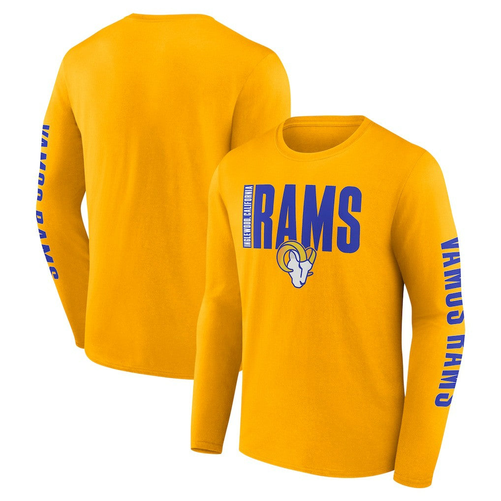 Fanatics Los Angeles Rams Vision Long Sleeve T-Shirt Gold