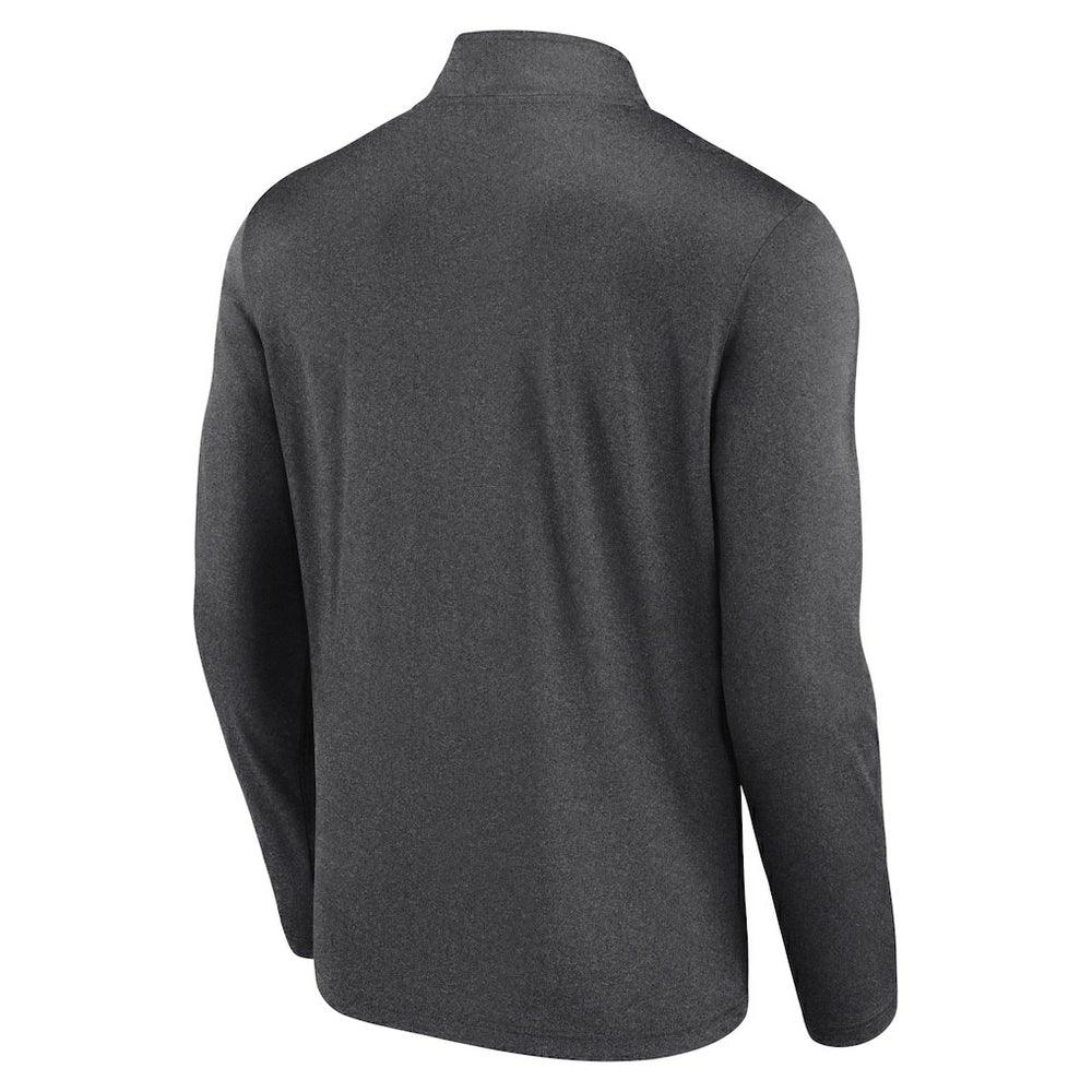 Fanatics Jacksonville Jaguars Head-to-Head Quarter-Zip Pullover Charcoal