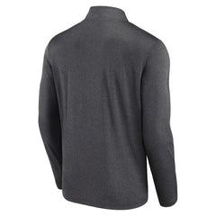 Fanatics Las Vegas Raiders Head-to-Head Quarter-Zip Pullover Charcoal