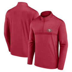 Fanatics San Francisco 49ers Head-to-Head Quarter-Zip Pullover Scarlet