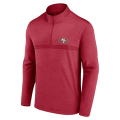 Fanatics San Francisco 49ers Head-to-Head Quarter-Zip Pullover Scarlet